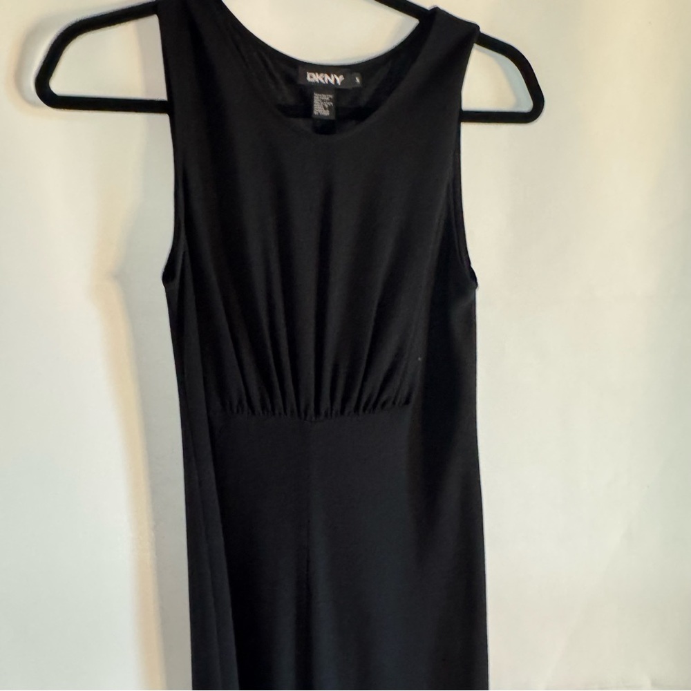DKNY Classic Black Sheath Dress